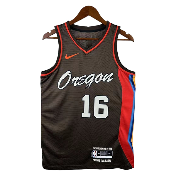 Camiseta Portland Trail Blazers (YANG #16) 2025/2026 Brun