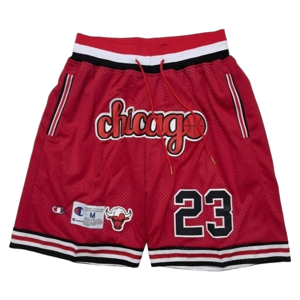 Cortos NBA Chicago Bulls 2025/2026 Rojo