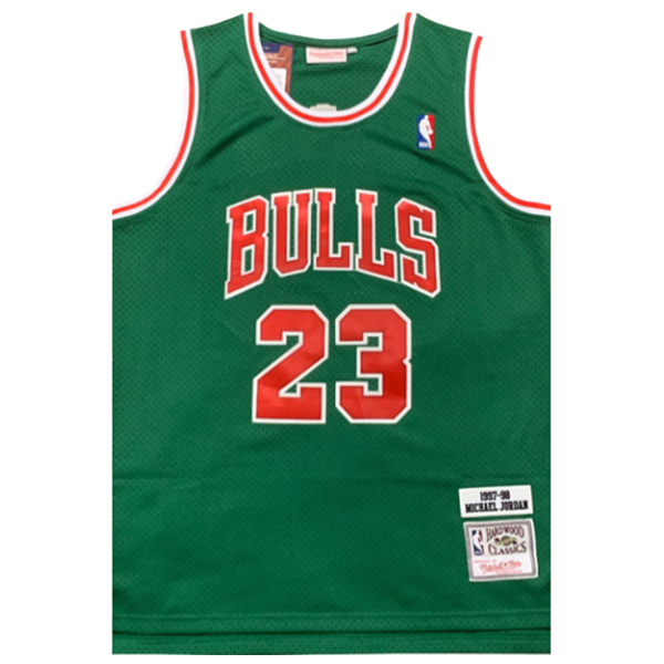 Camiseta Chicago Bulls (JAMES #23) 2025/2026 Verde/Rojo
