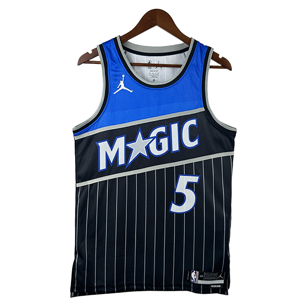 Camiseta Orlando Magic (BANCHERO #5) 2025/2026 Negro/Azul