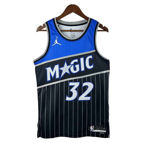Camiseta Orlando Magic (O'NEAL #32) 2025/2026 Negro/Azul