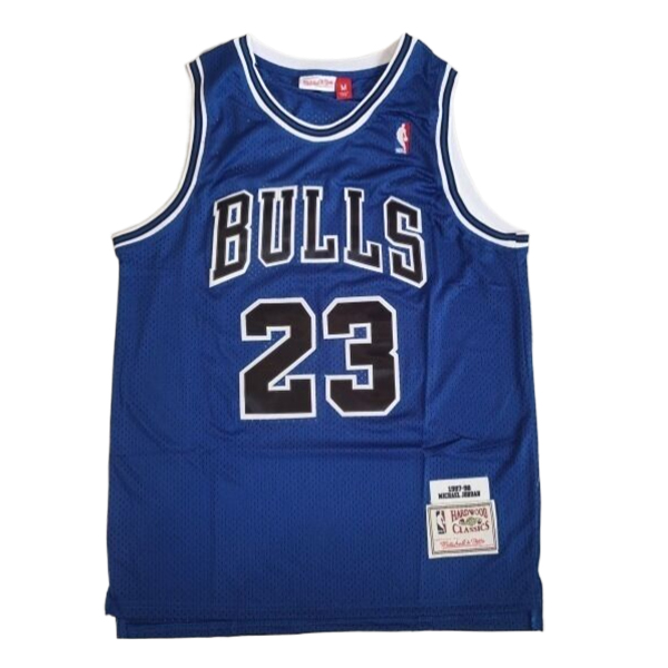 Camiseta Chicago Bulls (JORDAN #23) 2025/2026 Azul/Negro