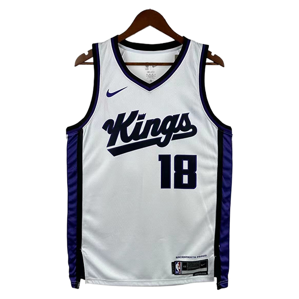 Camiseta Sacramento Kings (WESTBROOK #18) 2025/2026 Blanco/Púrpura/Negro