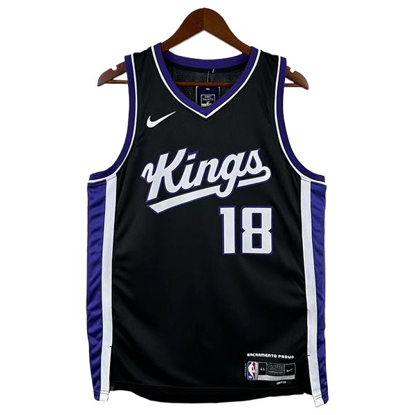 Camiseta Sacramento Kings (WESTBROOK #18) 2025/2026 Negro/Blanco/Púrpura