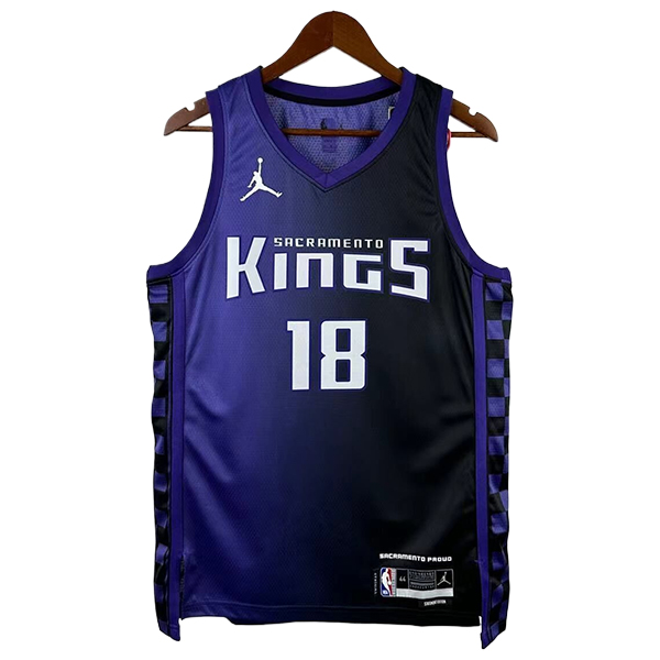 Camiseta Sacramento Kings (WESTBROOK #18) 2025/2026 Púrpura/Negro