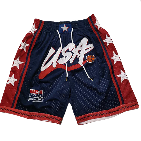 Cortos NBA USA 2025/2026 Azul/Rojo