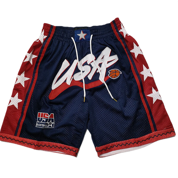Cortos NBA USA 2025/2026 Rojo/Azul