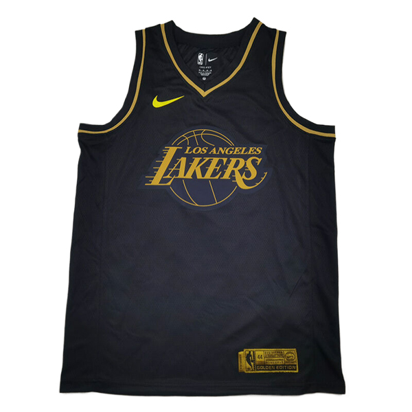 Camiseta Los Angeles Lakers (CURRY #77) 2025/2026 Negro/Amarillo