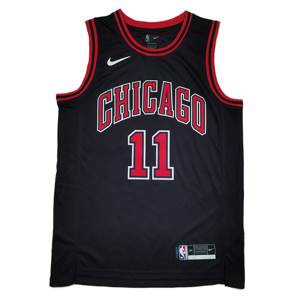 Camiseta Chicago Bulls (DEROZAN #11) 2025/2026 Negro/Rojo