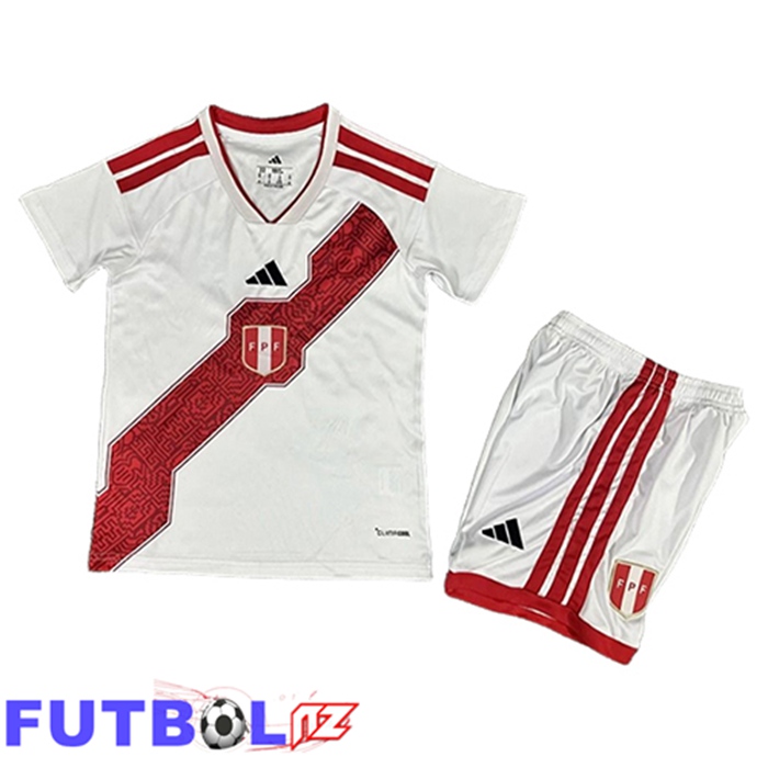 Camisetas De Futbol Perù Ninos Primera 2026/2027 Camisetas De Futbol Perù Ninos Primera 2026/2027