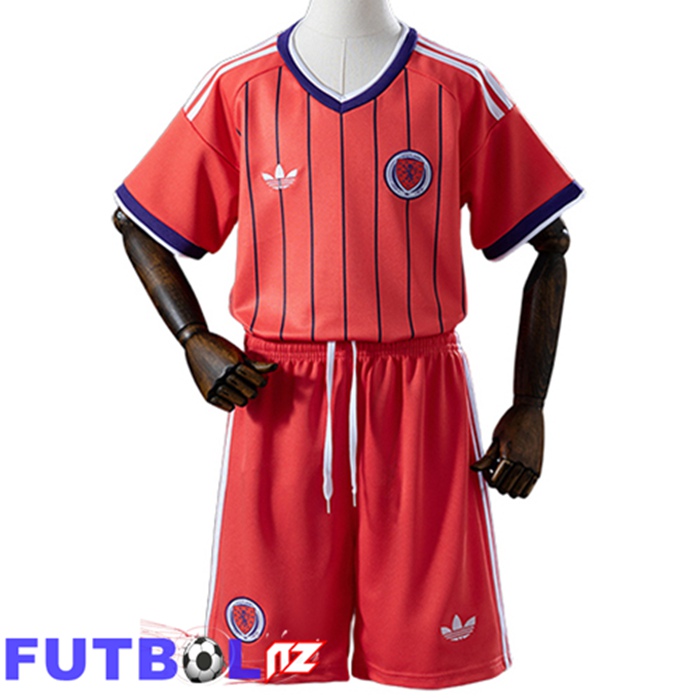 Camisetas De Futbol Escocia Ninos Segunda 2026/2027 Camisetas De Futbol Escocia Ninos Segunda 2026/2027