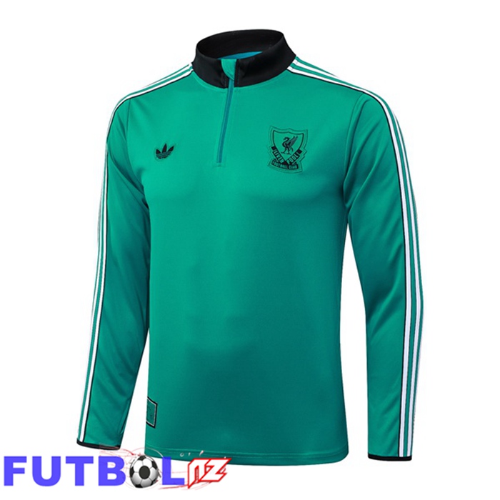 Sudadera De Entrenamiento FC Liverpool Verde 2025/2026