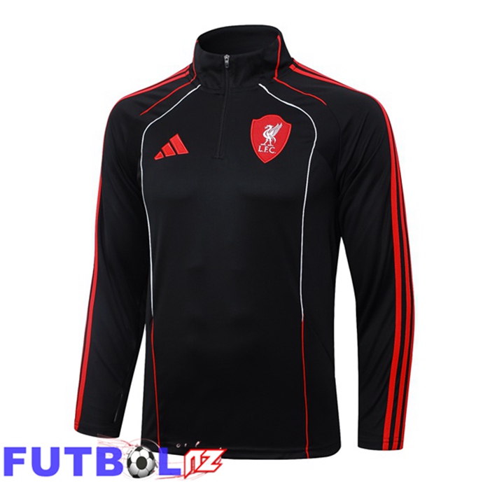 Sudadera De Entrenamiento FC Liverpool Negro 2025/2026