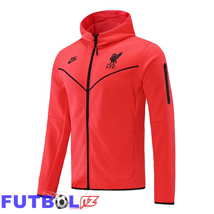 Sudadera Con Capucha FC Liverpool Naranja 2025/2026