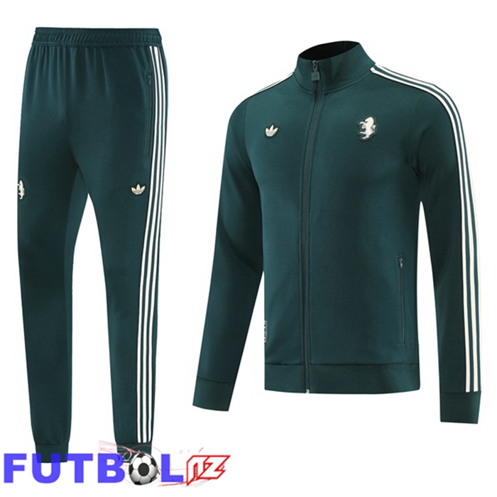 Chandal Equipos De Futbol - Chaqueta Juventus Verde 2025/2026