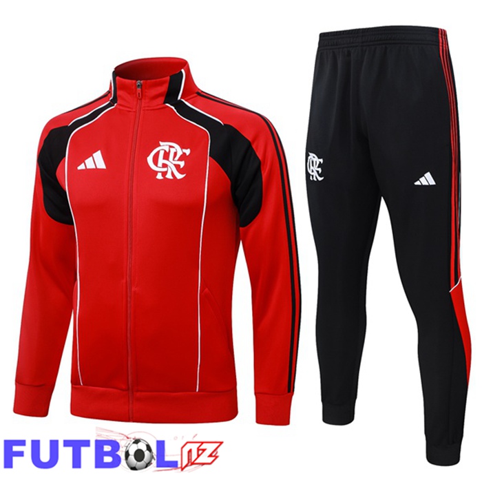 Chandal Equipos De Futbol - Chaqueta Flamengo Rojo 2025/2026