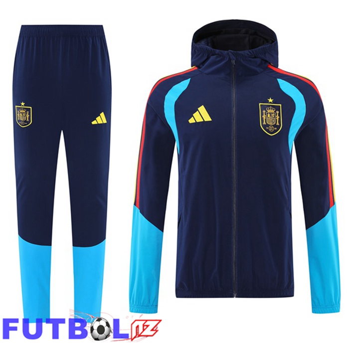 Chandal Futbol - Rompevientos España Azul Real 2025/2026