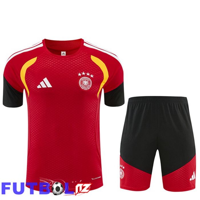 Camiseta Entrenamiento Alemania + Cortos Rojo 2026/2027