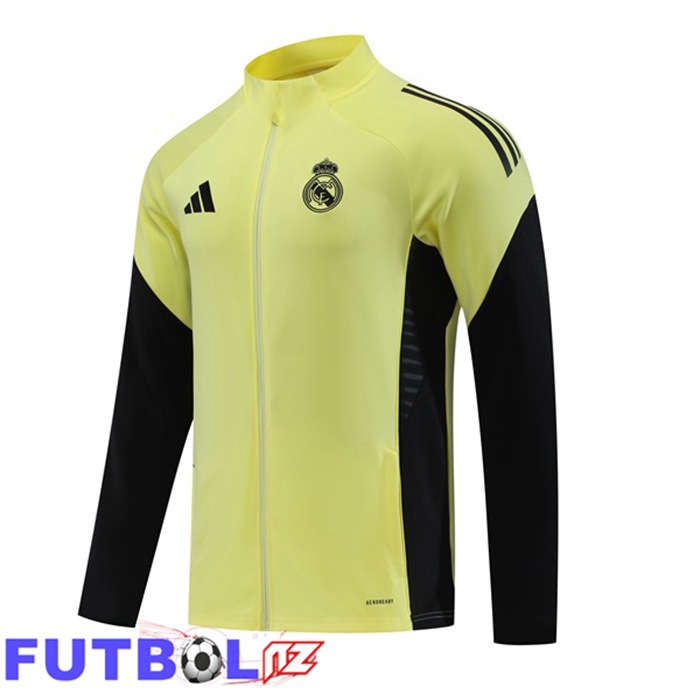 Chaquetas Futbol Real Madrid Amarillo 2025/2026