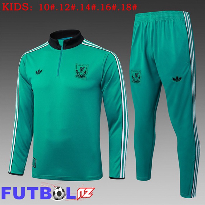 Chandal Equipos De Futbol FC Liverpool Ninos Verde 2025/2026