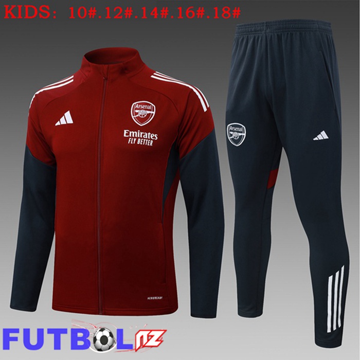 Chandal Equipos De Futbol - Chaqueta Arsenal Ninos Rojo 2025/2026