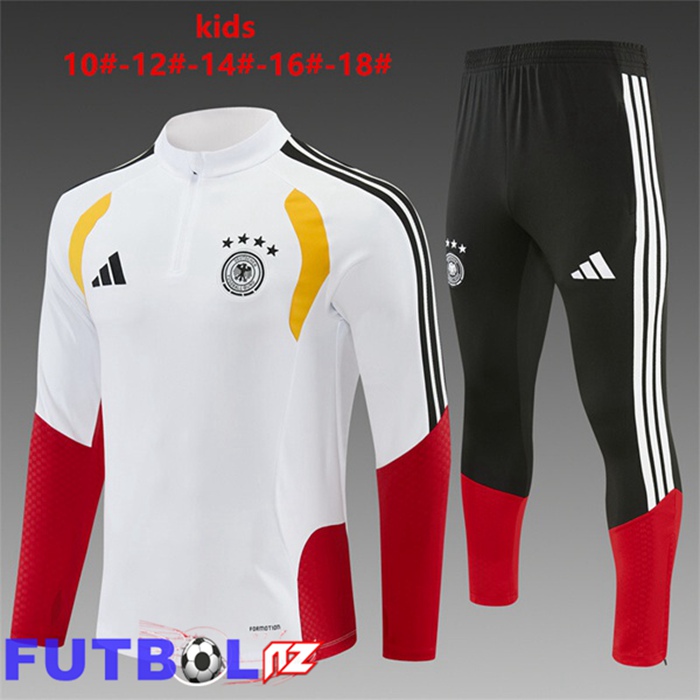 Chandal Equipos De Futbol Alemania Ninos Blanco 2025/2026