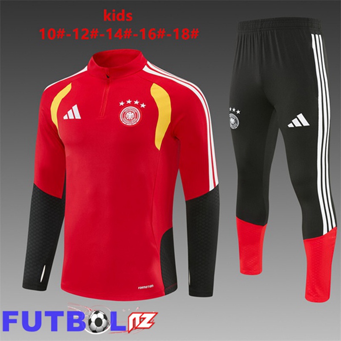 Chandal Equipos De Futbol Alemania Ninos Rojo 2025/2026