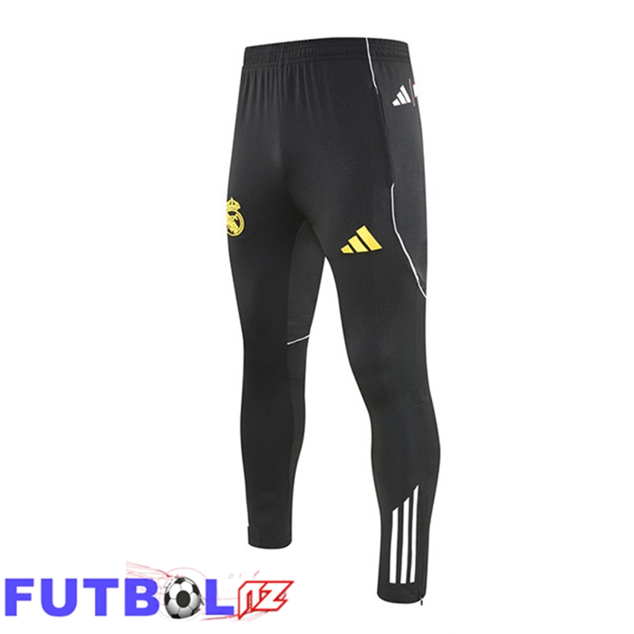 Pantalon Entrenamiento Real Madrid Negro 2025/2026