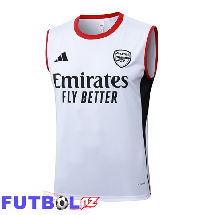 Chalecos De Futbol Arsenal Blanco 2025/2026
