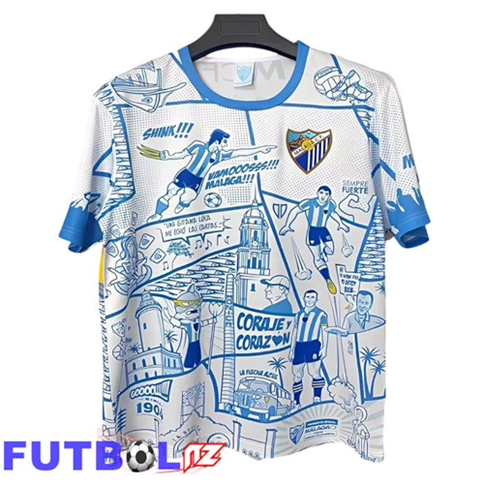 Camisetas De Futbol Malaga Edición Especial Azul Claro 2025/2026