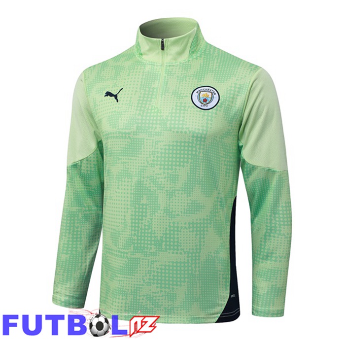 Sudadera De Entrenamiento Manchester City Verde 2025/2026