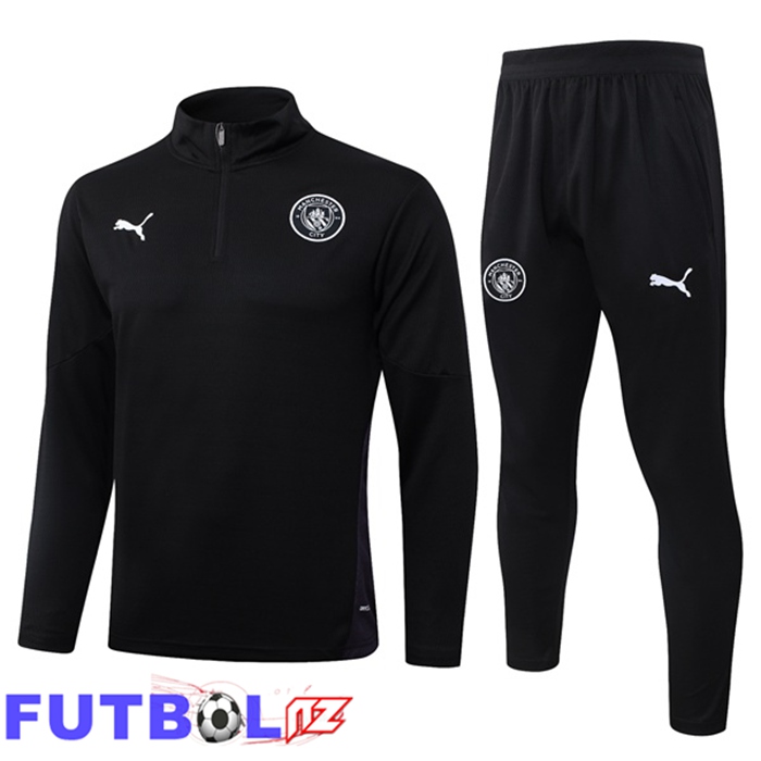 Chandal Equipos De Futbol Manchester City Negro 2025/2026