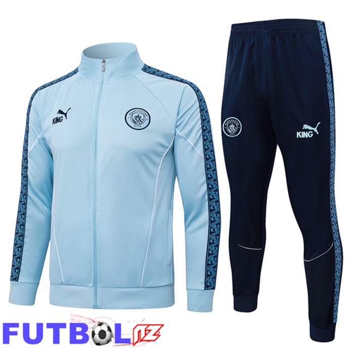 Chandal Equipos De Futbol - Chaqueta Manchester City Azul 2025/2026