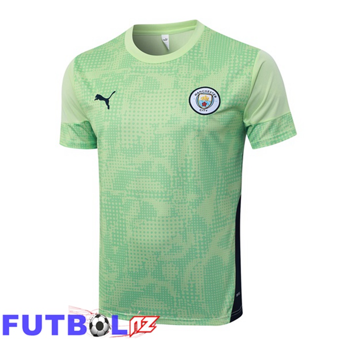 Camiseta Entrenamiento Manchester City Verde 2025/2026