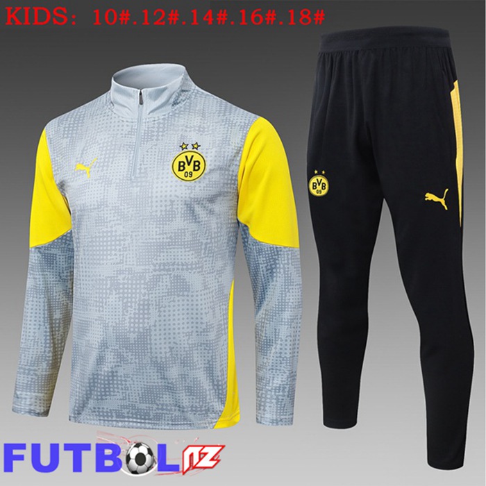 Chandal Equipos De Futbol Dortmund BVB Ninos Gris 2025/2026