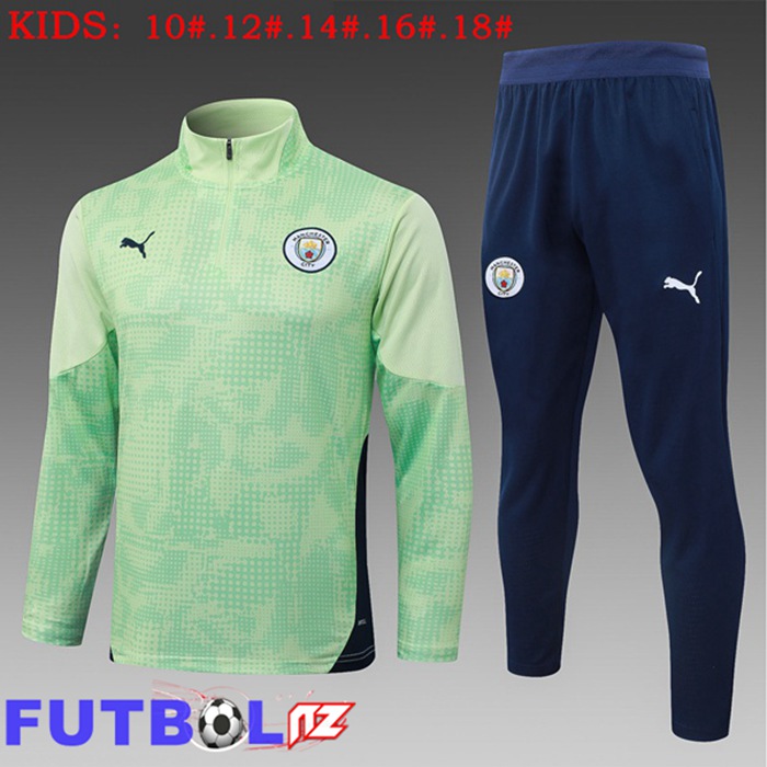 Chandal Equipos De Futbol Manchester City Ninos Verde 2025/2026