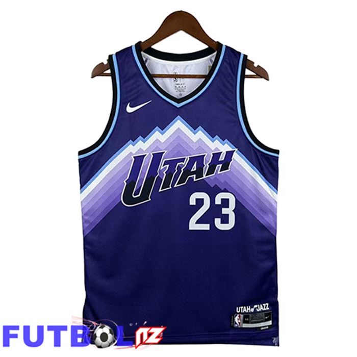 Camiseta Utah Jazz (MARKKANEN #23) 2025/26 Púrpura
