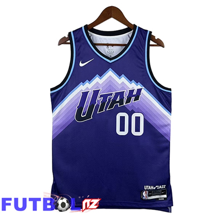 Camiseta Utah Jazz (MARKKANEN #00) 2025/26 Púrpura
