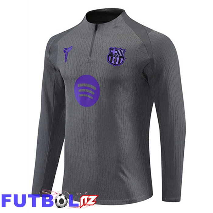 Sudadera De Entrenamiento FC Barcelona Gris 2025/2026