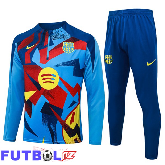 Chandal Equipos De Futbol FC Barcelona Azul Rojo 2025/2026