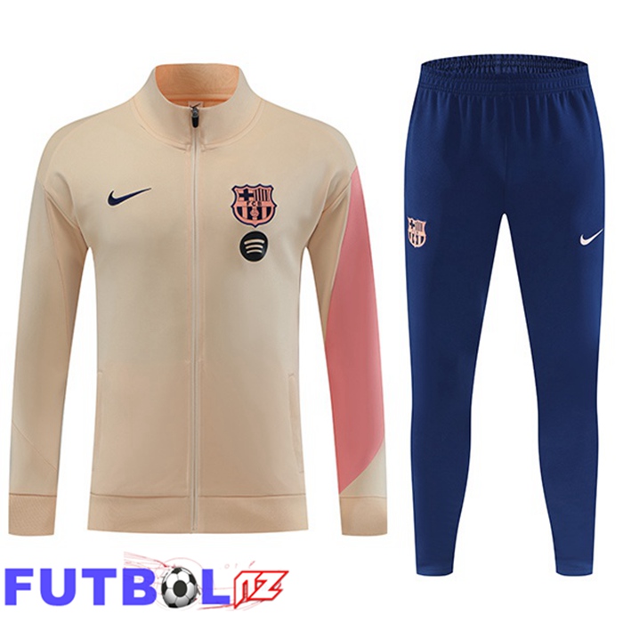Chandal Equipos De Futbol - Chaqueta FC Barcelona Amarillo 2025/2026