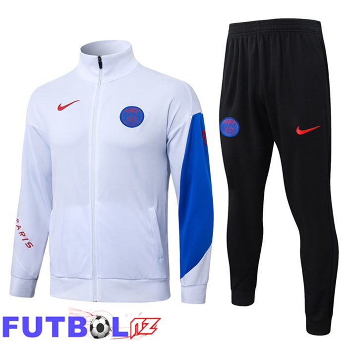 Chandal Equipos De Futbol - Chaqueta Paris PSG Blanco 2025/2026