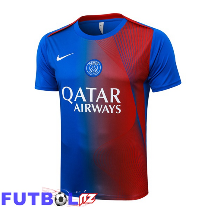 Camiseta Entrenamiento FC Barcelona Azul Rojo 2025/2026