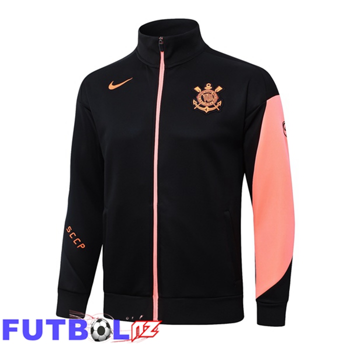 Chaquetas Futbol Corinthians Negro 2025/2026 Chaquetas Futbol Corinthians Negro 2025/2026