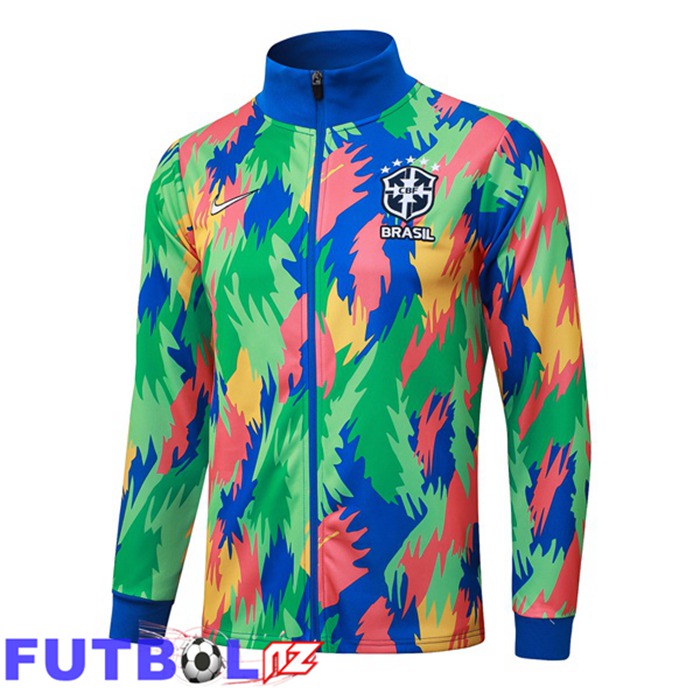 Chaquetas Futbol Brasil Verde 2025/2026