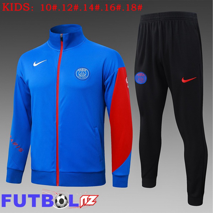 Chandal Equipos De Futbol - Chaqueta Paris PSG Ninos Azul 2025/2026