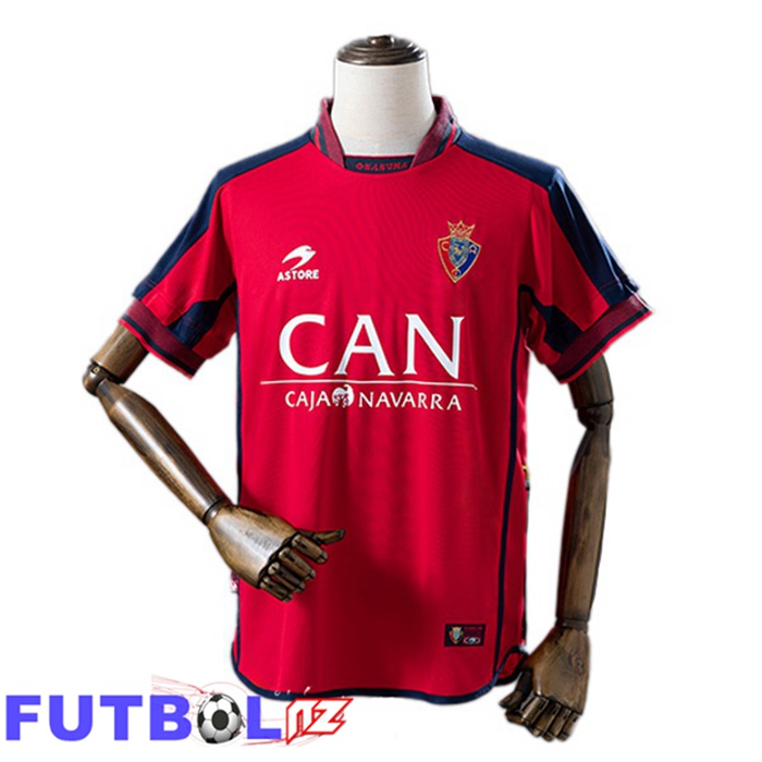 Camisetas De Futbol CA Osasuna Retro Primera Rojo 2000-2001