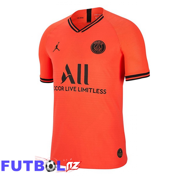 Camisetas De Futbol Paris PSG Retro Segunda Naranja 2019-2020