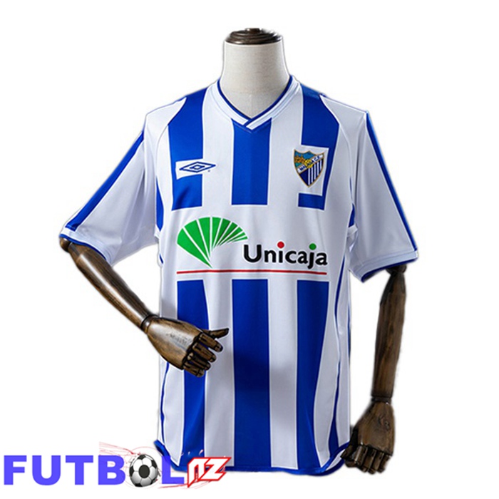 Camisetas De Futbol Malaga Retro Primera Azul 2001-2002