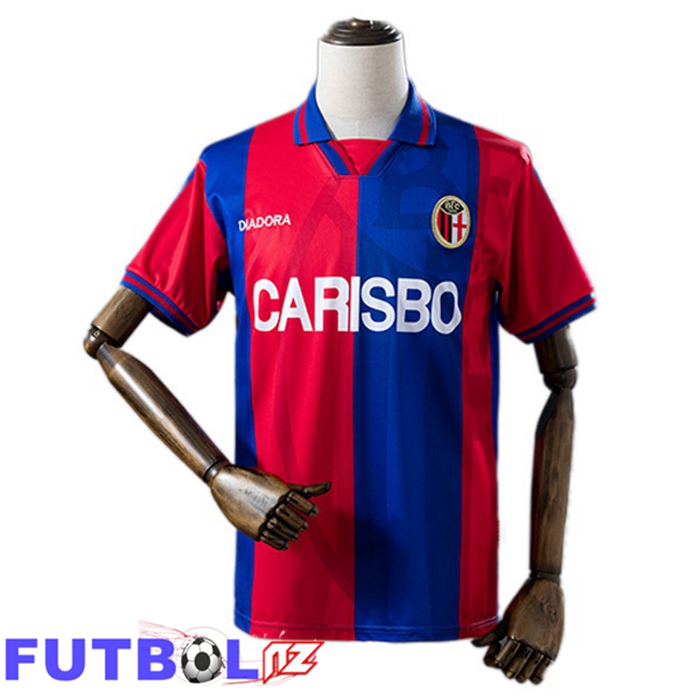 Camisetas De Futbol Bolonia Retro Primera Azul Rojo 1996-1997